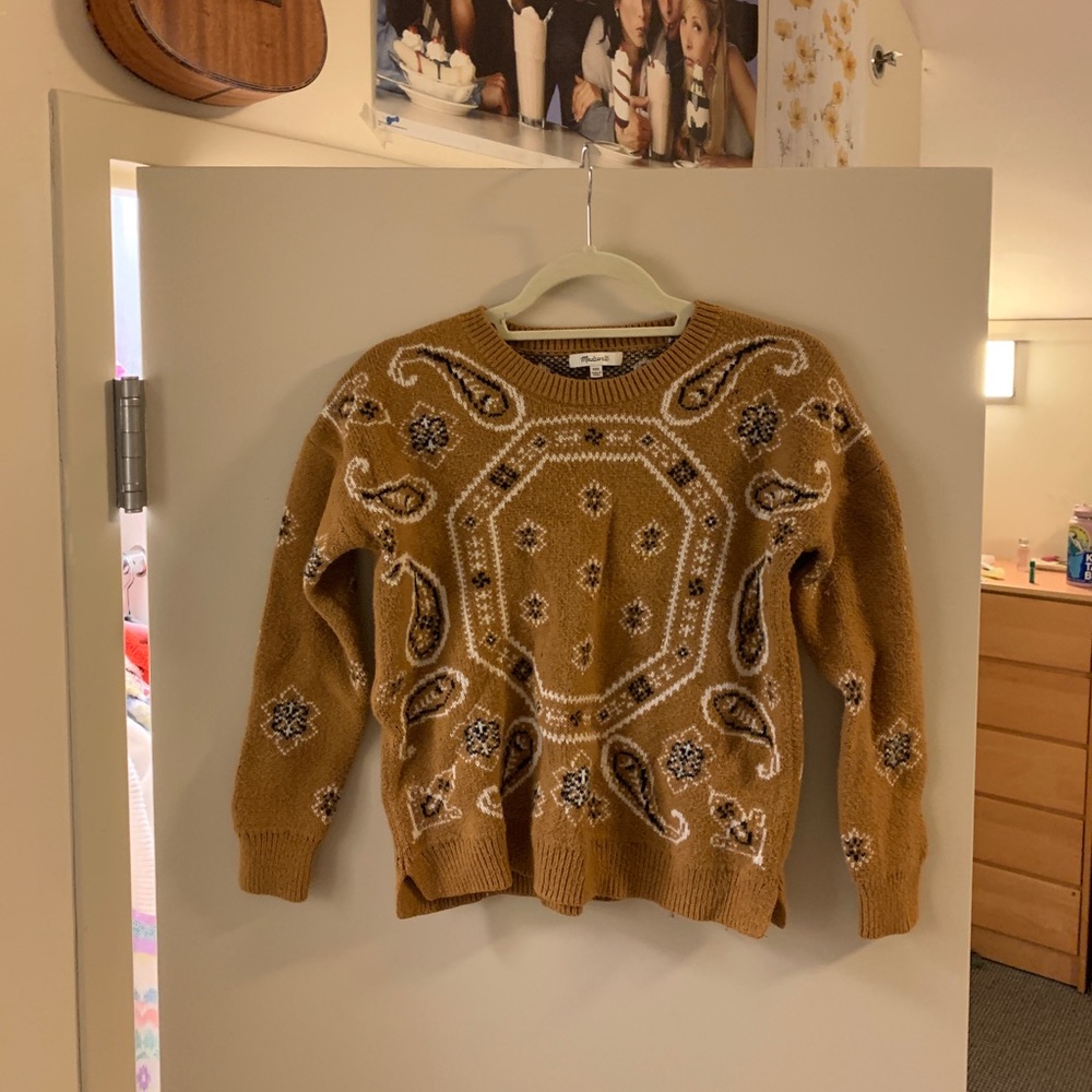 Madewell bandana sweater